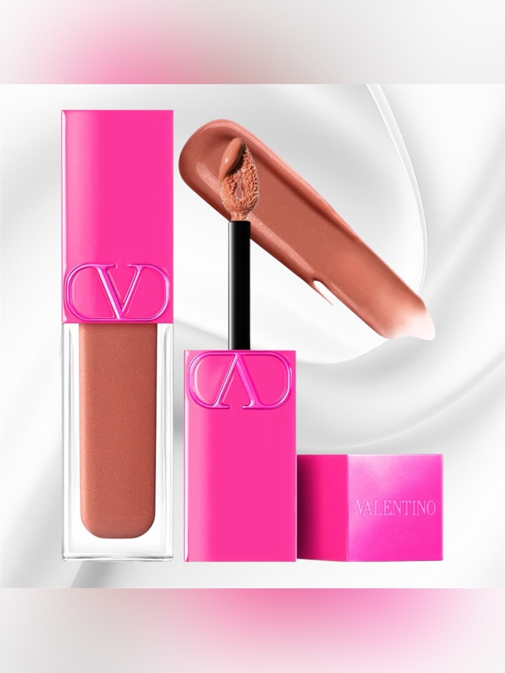Valentino Puffer Complex Lip Plumper Gloss - 122A Warm It Up